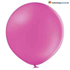 Runder XXL Luftballon 90 cm Helium geeignet Riesiger Grosser Pink Rosarot